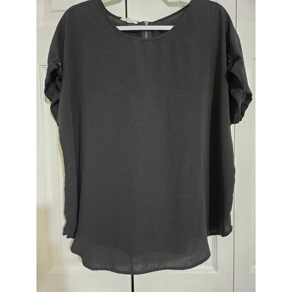 Maurices medium women's black sheer blouse - Picture 1 of 9